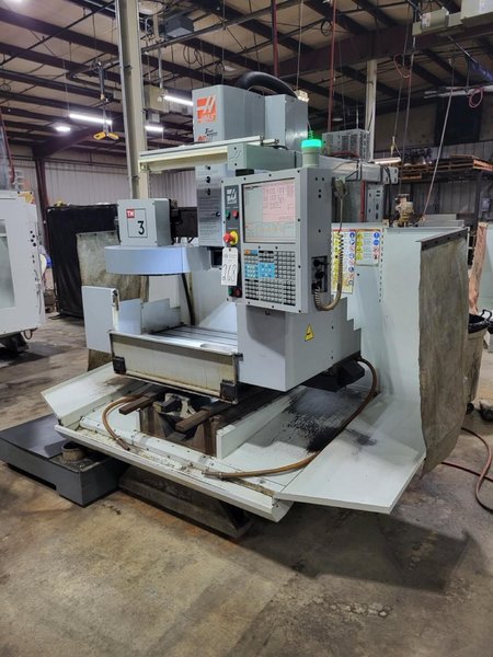 HAAS TM-3 CNC TOOLROOM MILL, 2008 – 4 AXIS VMC, VERTICAL MACHINING CENTER
