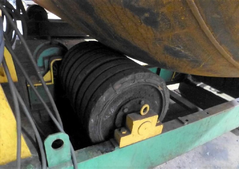 120 TON PANDJIRIS MODEL #PR-240 WELDING TANK TURNING ROLLS, 60 TON DRIVE &amp; 60 TON IDLER: STOCK #13370