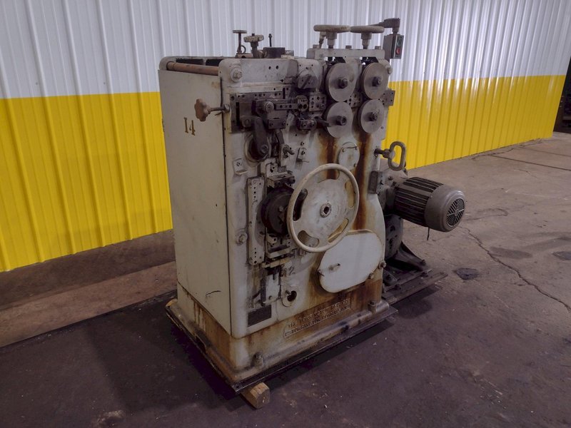 .148&quot; x 2.75&quot; COIL O.D. TORRINGTON MODEL #W12 SPRING COILER / COIL MAKING MACHINE: STOCK #18728
