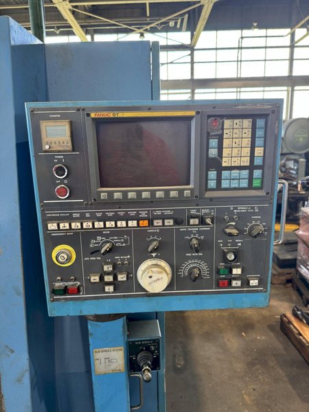 MIYANO ATS-45S CNC LATHE WITH SUB SPINDLE. STOCK # 0525422