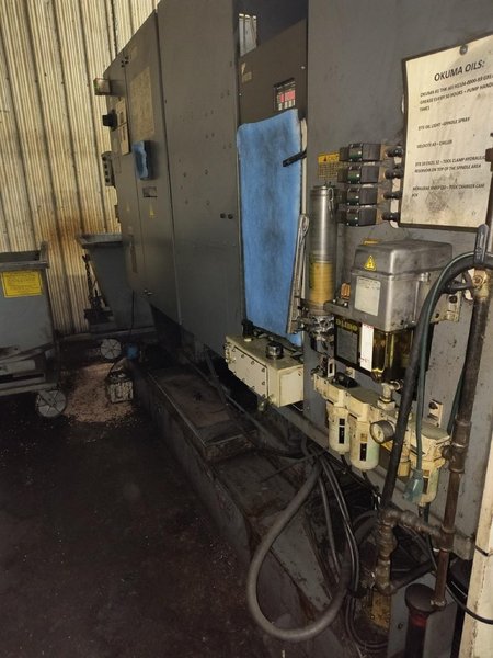 Okuma MB-66VB VMC, 2012 – Through Spindle Coolant, Probing