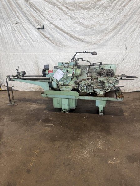 WARNER &amp; SWASEY NO.3 TURRET LATHE WITH TAPER ATTACHMENT. STOCK # 0874326