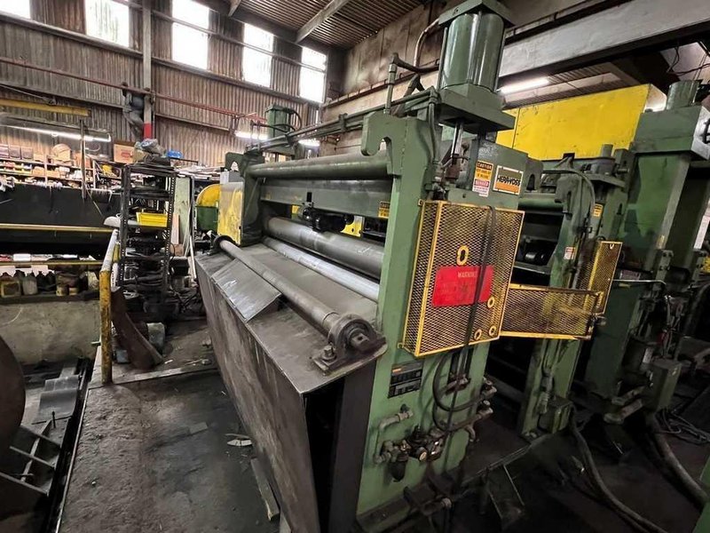 72" x 0.142" x 50,000# Herr Voss Cut To Length LineSTOCK# 3553