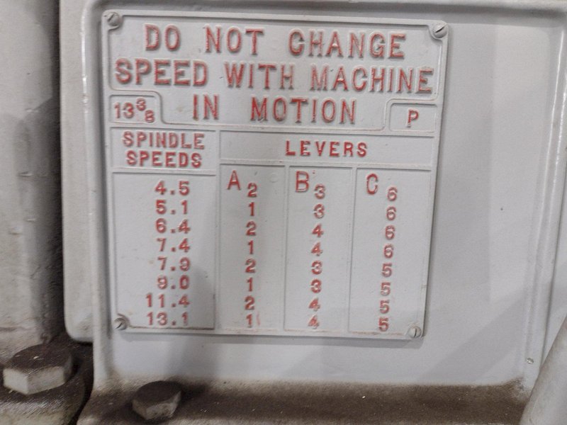 13-3/8&quot; LANDIS RECEDING DIE HEAD PIPE THREADER: STOCK #23478