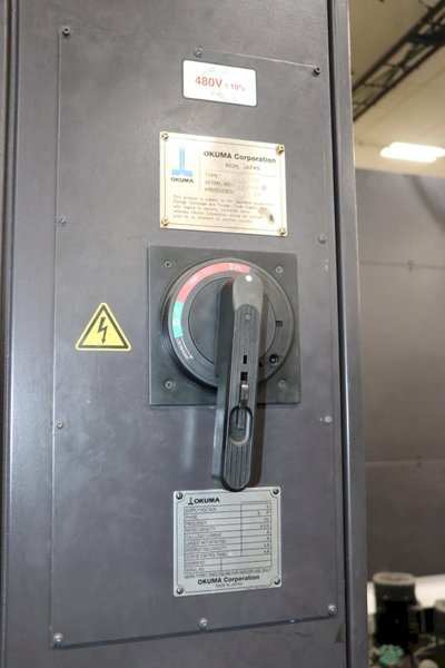 Okuma MA-12500H CNC Horizontal Machining Center, 2014 – Through Spindle Coolant; Two Pallet Changer