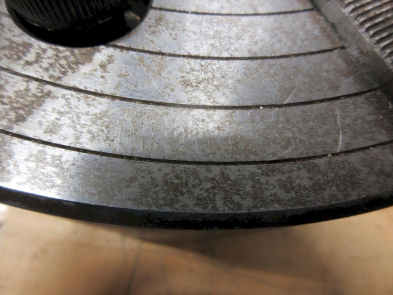 MMK 10 " 3 Jaw Power Lathe Chuck HA8-10-66, A2-8 Mounting with Center Plug and Mounting Bolts- Auction Item