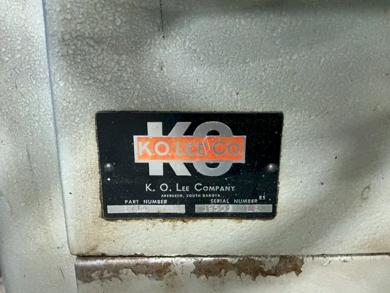 K.O. LEE CO 5” X 10” SURFACE GRINDER  -  S714
