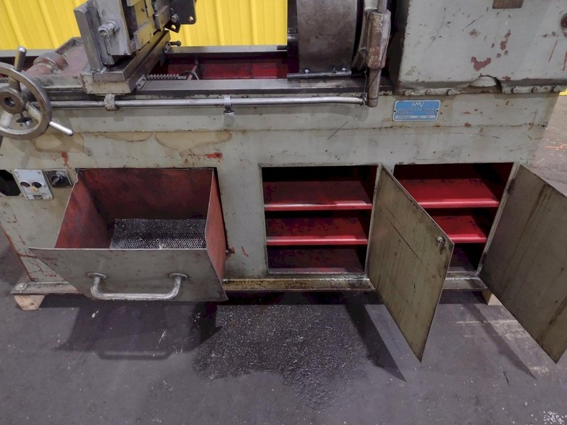 2.5" HMV - HULTSFREDS PIPE &amp; BOLT THREADER, WITH LANCO LANDIS THREADING HEAD: STOCK #19142