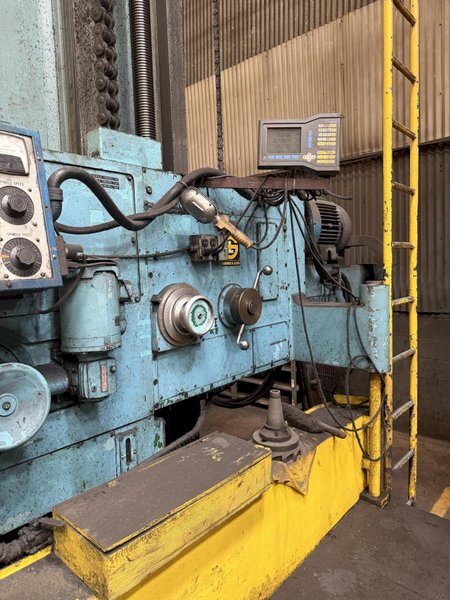 6" GIDDINGS &amp; LEWIS 70-H6-QT TABLE TYPE HORIZONTAL BORING MILL. STOCK #0547926