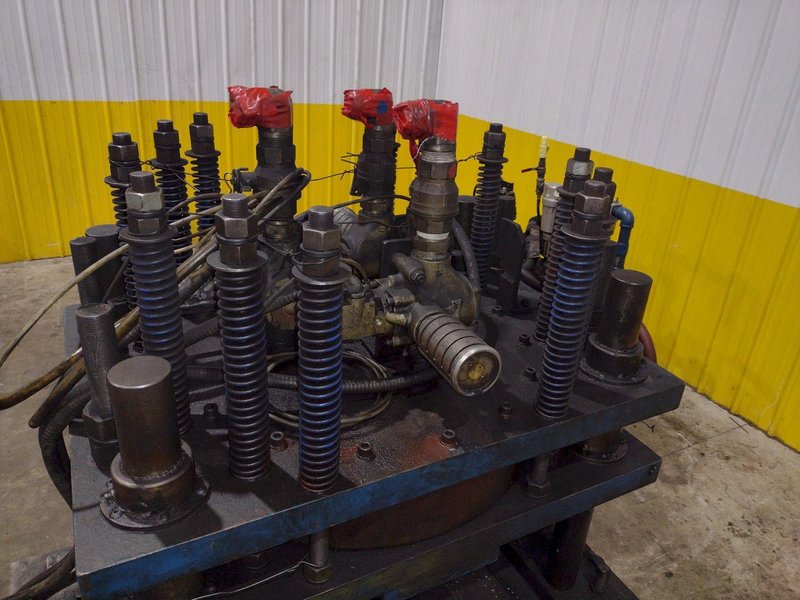 20 TON AIRAM PNEUMATIC 4 POST CUTOFF PRESS: YOBRO #24842