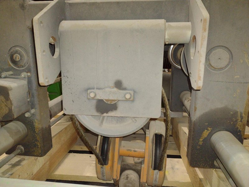 10 TON STAHL SINGLE-GIRDER OVERHEAD CRANE CABLE HOIST &amp; POWER TROLLEY: STOCK #19748