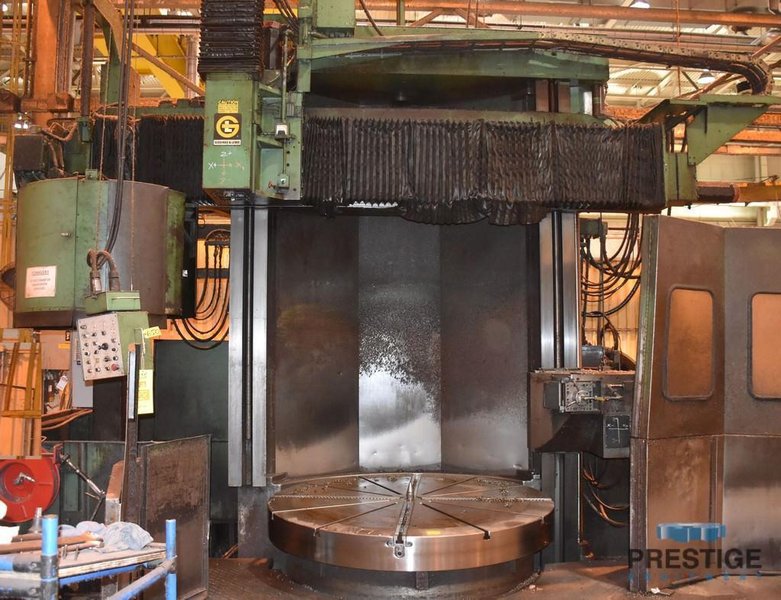 Giddings &amp; Lewis 84&quot; CNC Vertical Boring Mill