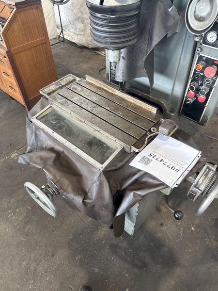 MOORE NO. G18 JIG GRINDER W/ CABINET OF TO0LING. STOCK # 0774725