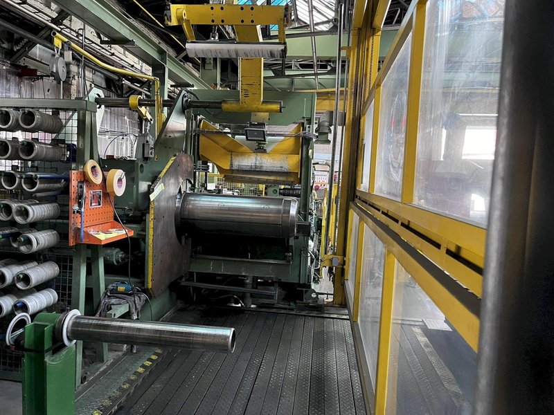 TILGERT - BURGHART &amp; SCHMIDT 650MM, DOUBLE PIT, PRECISION SLITTING LINE