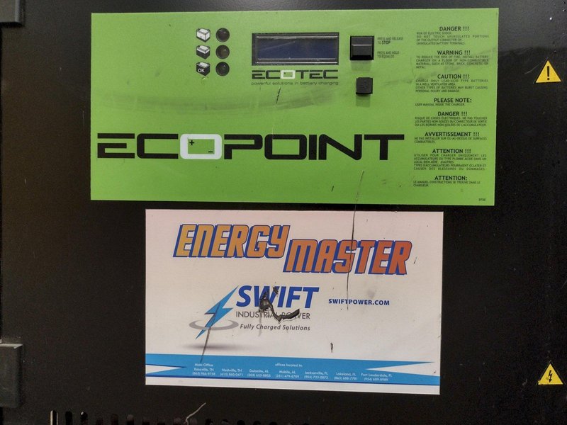 ECOTEC MODEL #ECOPOPINT 24V 160A FORKLIFT BATTERY CHARGER: YOBRO #25430