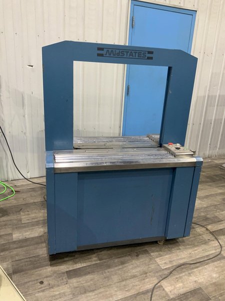 MIDSTATES DELTA MODEL 1181 STRAPPING MACHINE: STOCK #80673