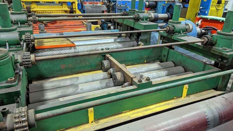 48" x 0.190" x 25,000# Strilich Cut To Length Line