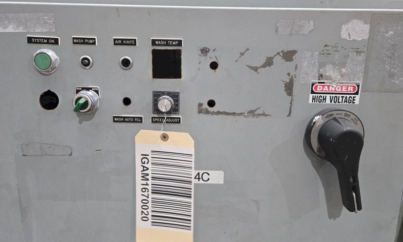 TREK AUTOMATIC CONVEYOR PARTS WASHER USED