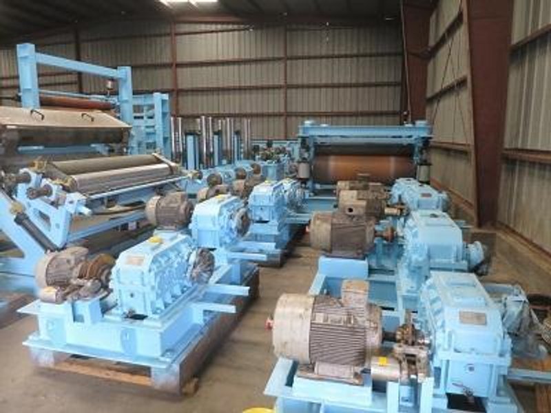 62&quot; (1574mm) Refurbished 2-Coat Coil Coating Line W/ Brand New Components