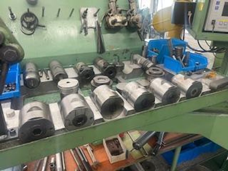 SAKAMURA #BPF-540, 6-STATION 5-DIE PARTS FORMER w/UNIVERSAL TRANSFER