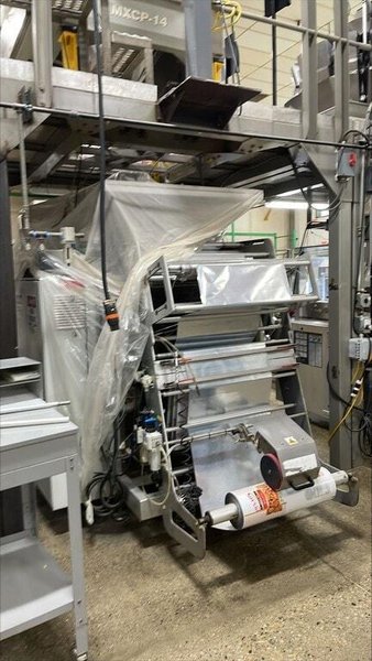 Rad Pak RM-32ACD Doypack Vertical Form Fill and Seal Bagger with Zipper System, 2005