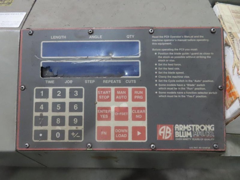 Marvel 2125A-PC60 Automatic Vertical Tilt-Frame Bandsaw, 2006