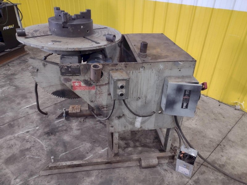 1,000 LBS BOWERS MODEL #1000-6 WELDING POSITIONER: YOBRO #24778