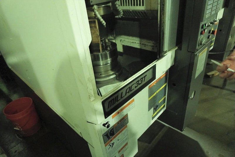 Okuma Model Millac 33T CNC Vertical Lathe, New 2013