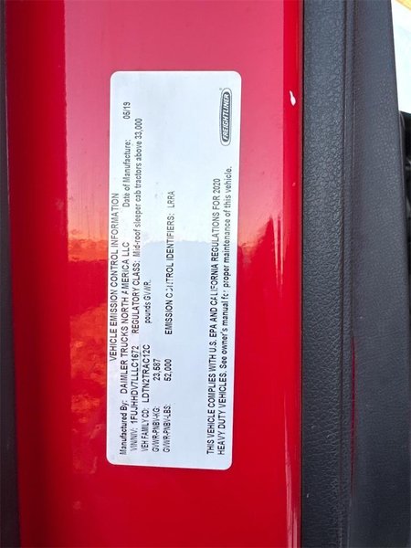 2020 Freightliner Cascadia LC1672