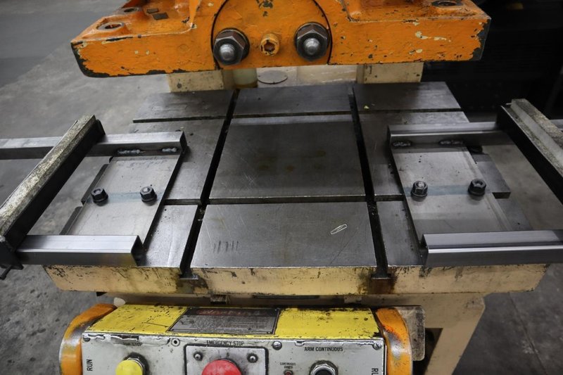 Federal Model 60 Punch Press, 60 Ton, OBI, Single Crank, Flywheel, 2" Stroke, Air Clutch