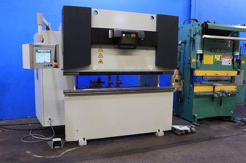 55 Ton X 6'6" LVD STRIPPIT Hydraulic CNC Press Brake, Model PPS 50/25