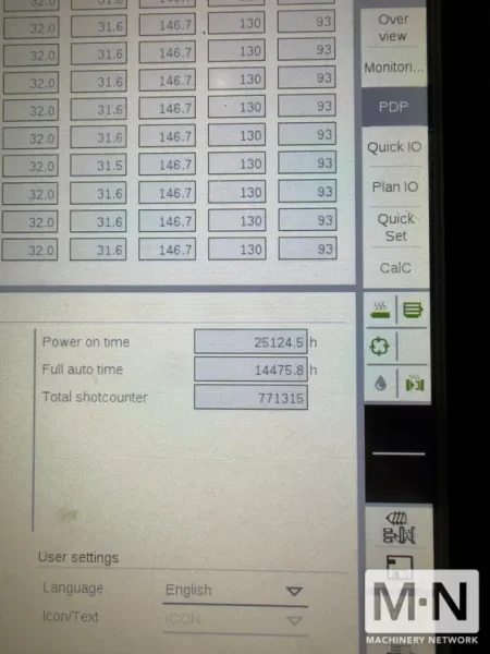 3300 TON 575 OZ LS MTRON MODEL THE ONE 3300 INJECTION MOLDING MACHINE MFG 2022 (2) AVAILABLE