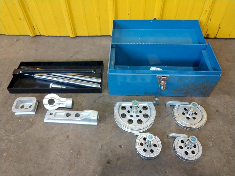 7/8" IMPERIAL TOOL MODEL #260-FHA BLUE DOT CONDUIT BENDER #P0000153: STOCK 14717