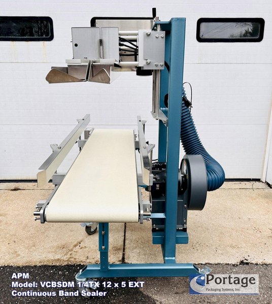 APM VCBSDM-1/4TX 12 x 5EXT  ||  Continuous Horizontal Band Sealer