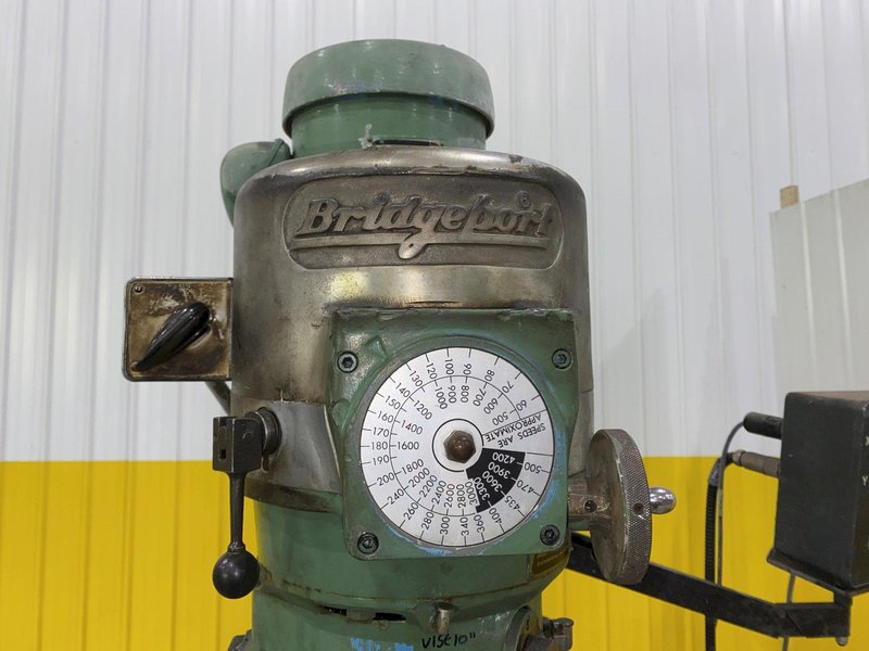 1.5 HP BRIDGEPORT SERIES I VERTICAL MILL / MILLING MACHINE: STOCK #20701