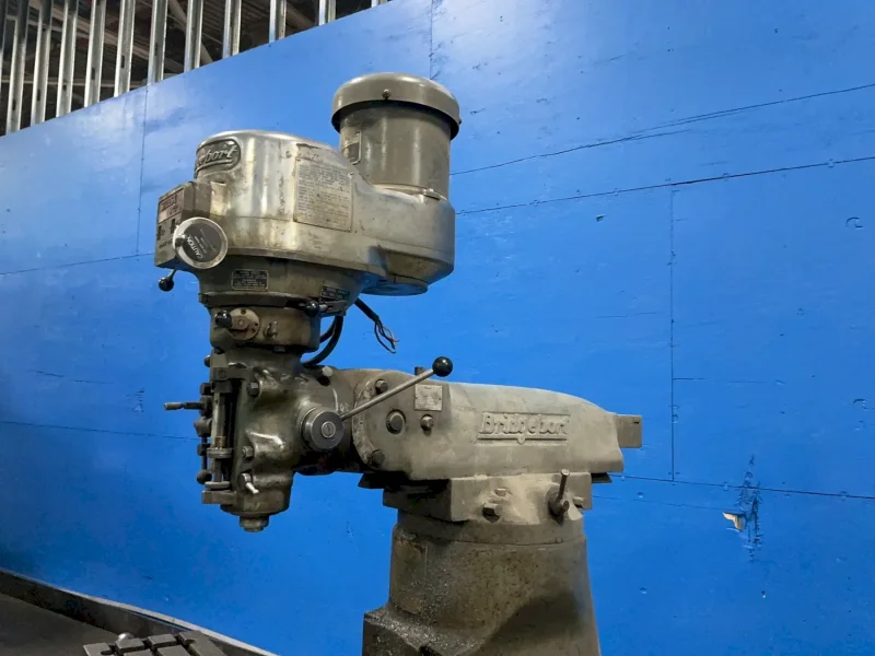 Bridgeport 9” X 42”  Vertical Mill