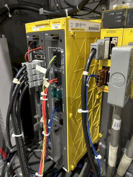 2008 FANUC MODEL #M-16iB20 PICK &amp; PLACE ROBOT WITH FANUC R-30IA CONTROLLER: STOCK #20849