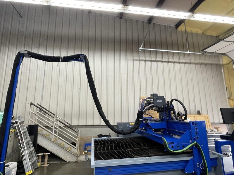 5′ x 5′ Gen X Bevel Plasma, 2025-400 amp Kjellberg