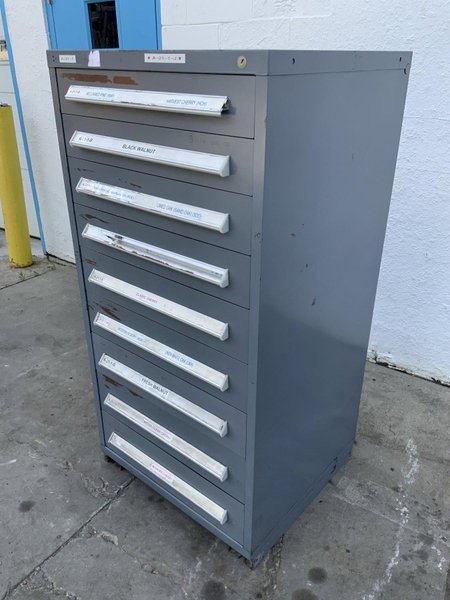 9 DRAWER VIDMAR CABINET: STOCK #81357
