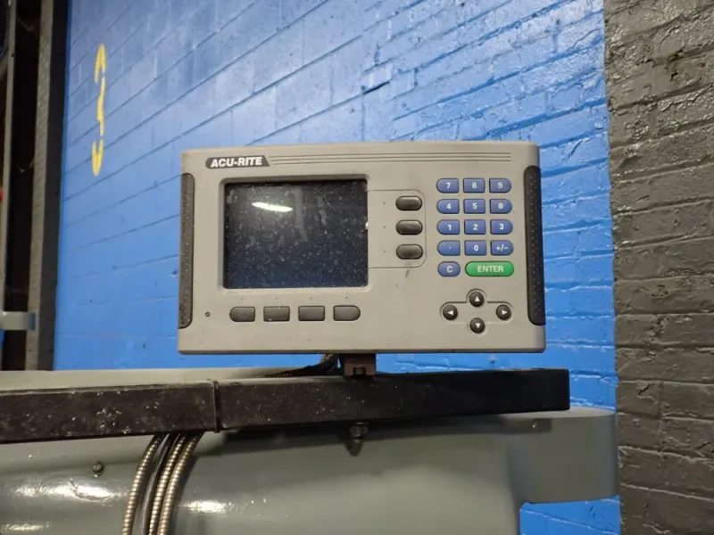 SHARP INDUSTRIES 50" X 9" VERTICAL MILL  -  LMV-50/DVS