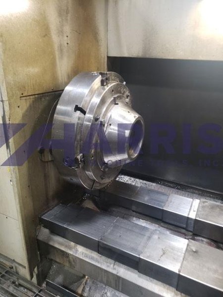 Used, 48" x 78" Geminis Model GT5 G2 - Flat Bed CNC Lathe with Y Axis