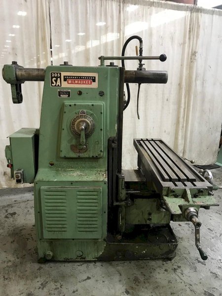 #2 KEARNEY &amp; TRECKER MODEL 205 SA HORIZONTAL MILL: STOCK # 72819