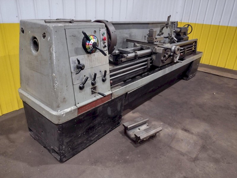 17" x 108" CLAUSING COLCHESTER MODEL #17 ENGINE LATHE, 3.25" HOLE: STOCK #14660