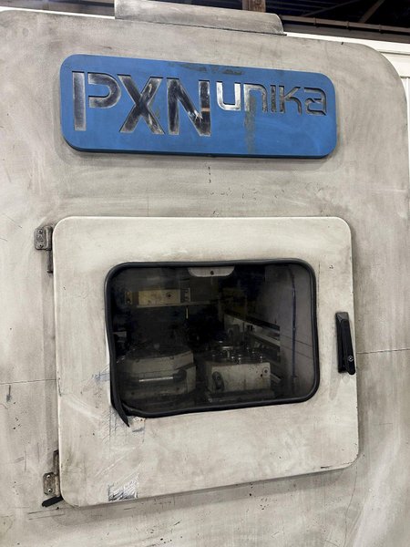 30&quot; x 14 GA DALCOS MODEL #PXN-800 AUTOMATIC COIL HYDRAULIC PUNCHING MACHINE: STOCK #20332