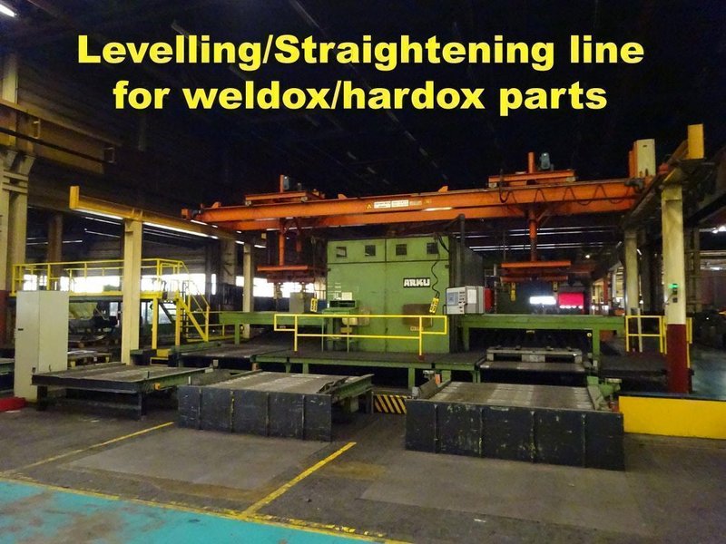 Arku/Kohler - part straightener 2000 x 40 mm CNC