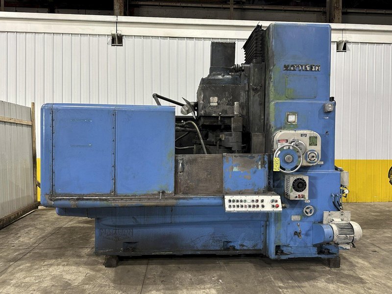 60” X 100 HP MATTISON MODEL #60-H ROTARY SURFACE GRINDER: STOCK #23020