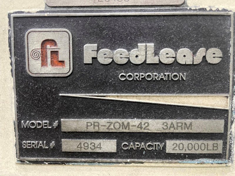 20,000 lbs. Feed Lease Motorized Reel with Coil Car