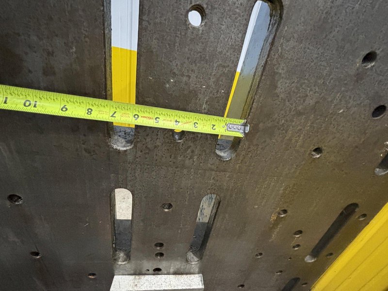 72&quot; H X 36&quot; W STEEL SLOTTED ANGLE PLATE: STOCK #23589