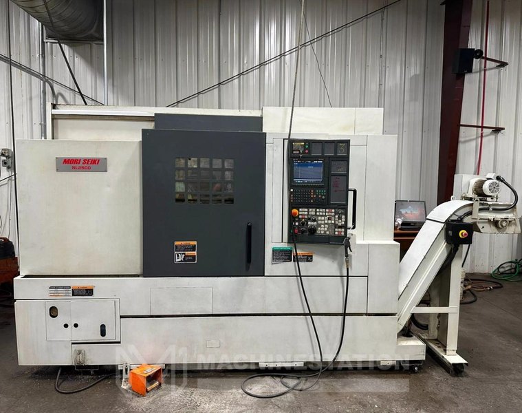 Mori Seiki NL2500MC/700 CNC Turning Center – 10″ Chuck, C Axis Live Tooling Lathe