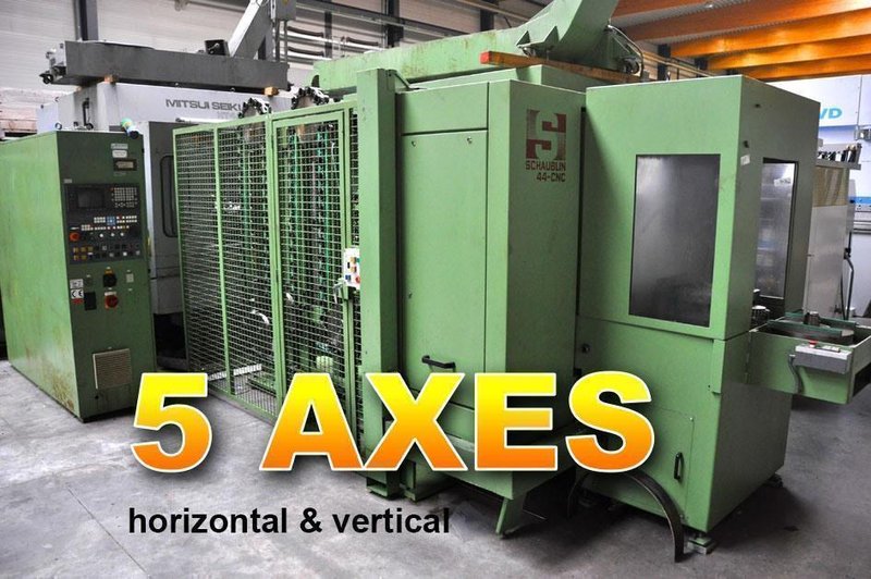 Schaublin - 44 CNC X:520 - Y:520 - Z:420mm